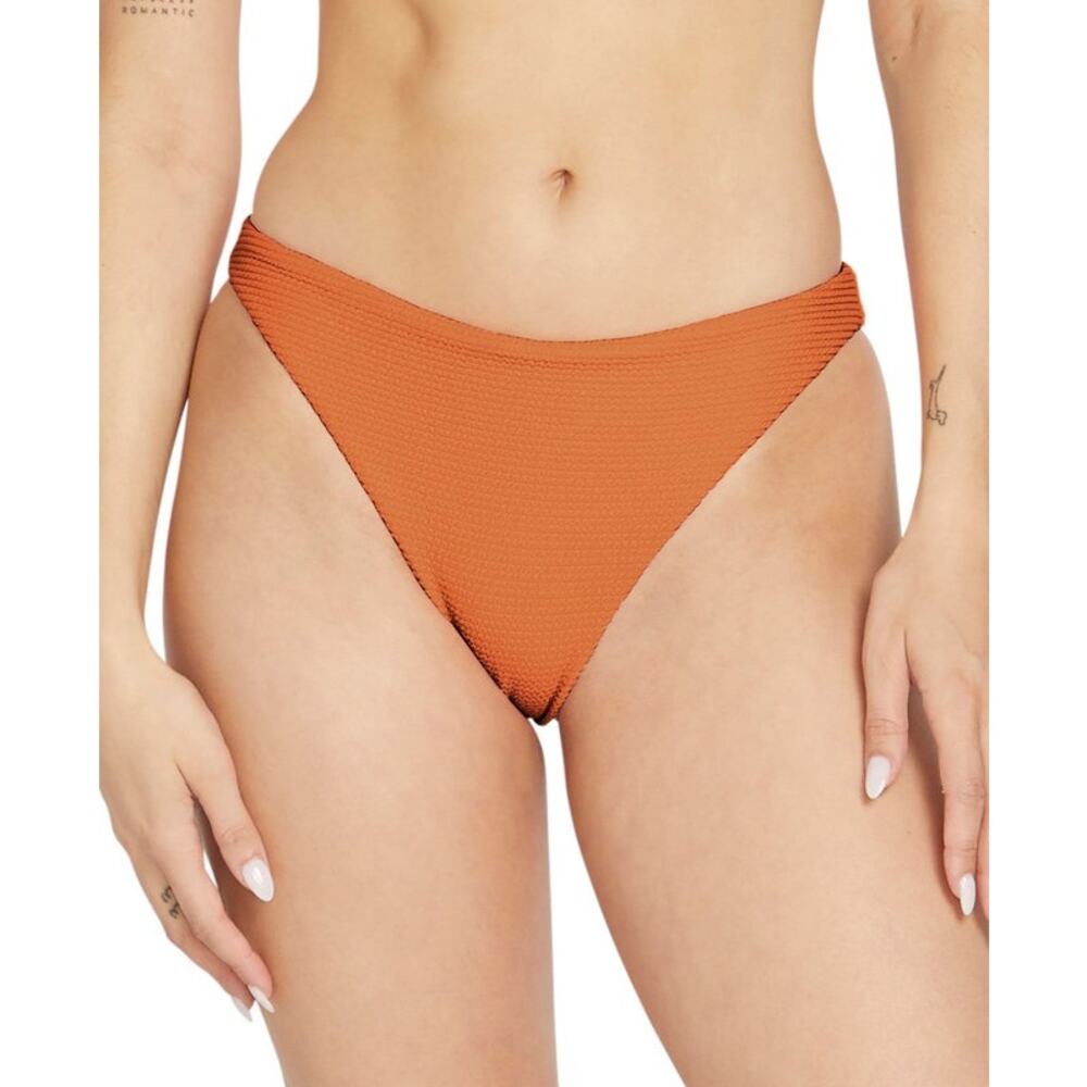 Volcom So Current Skimpy Bikini Bottom Burnt Sienna Large NWT‎